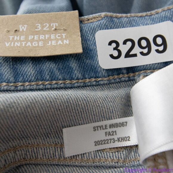 NEW Madewell The Tall Perfect Vintage Jean in Ellicott Wash, 32T - Picture 14 of 16